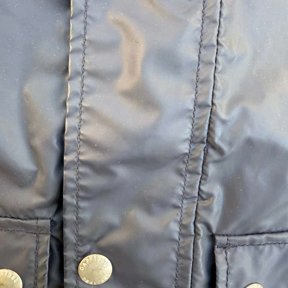 Gap Kids unisex Rain Jacket Navy Blue XS